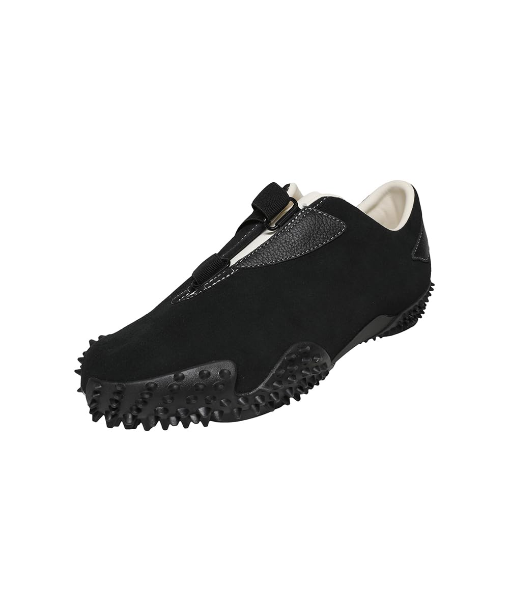 Buy PUMA | Mostro Icons Suede Sneakers | Black-Frosted Ivory | 9UK